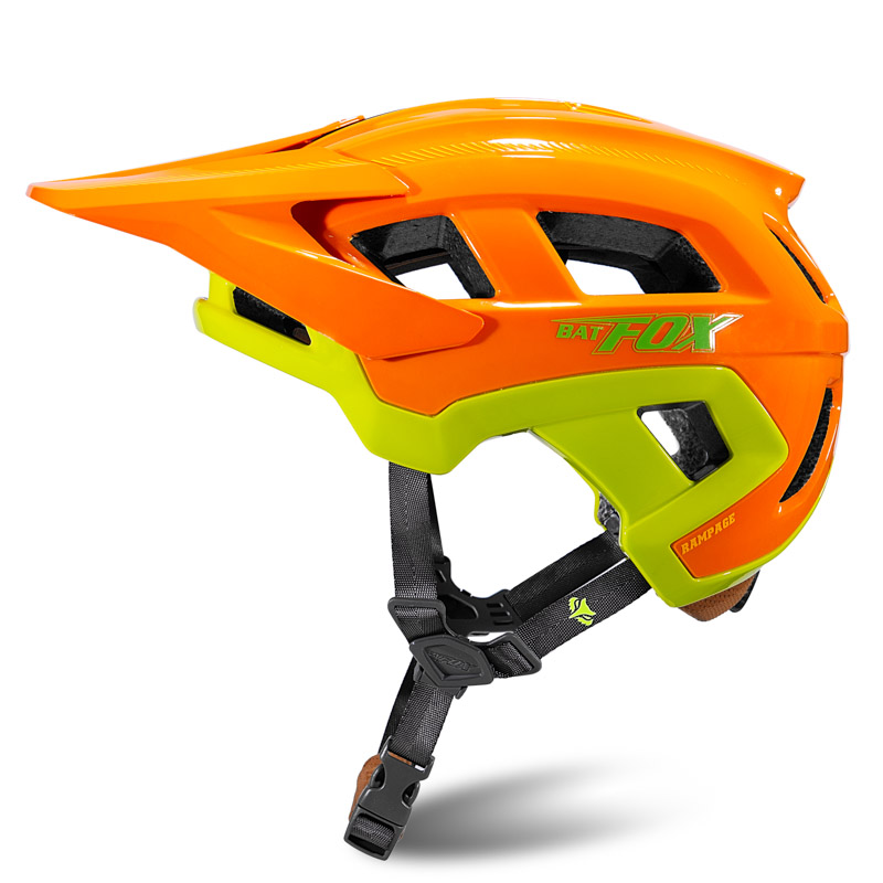 Vibrant Color Mountain Bike Helmet Shockproof Breathable Adjustable Bicycle Safety Helmet
