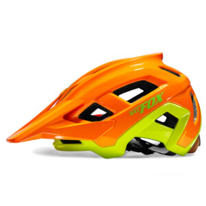 Vibrant Color Mountain Bike Helmet Shockproof Breathable Adjustable Bicycle Safety Helmet