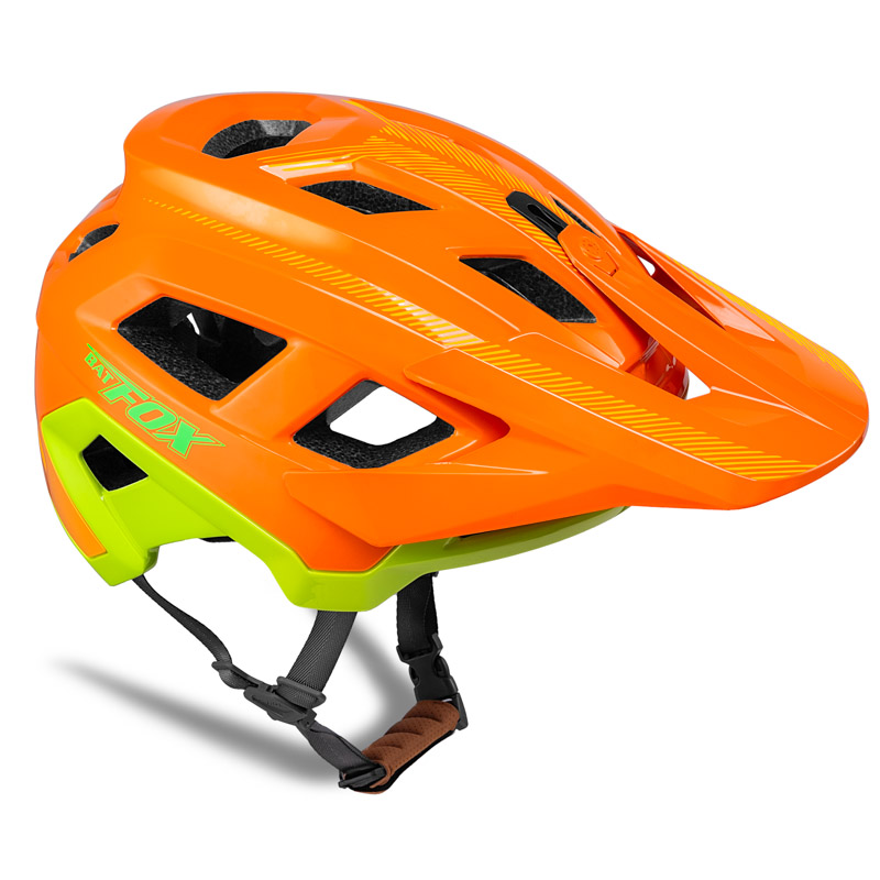 Vibrant Color Mountain Bike Helmet Shockproof Breathable Adjustable Bicycle Safety Helmet