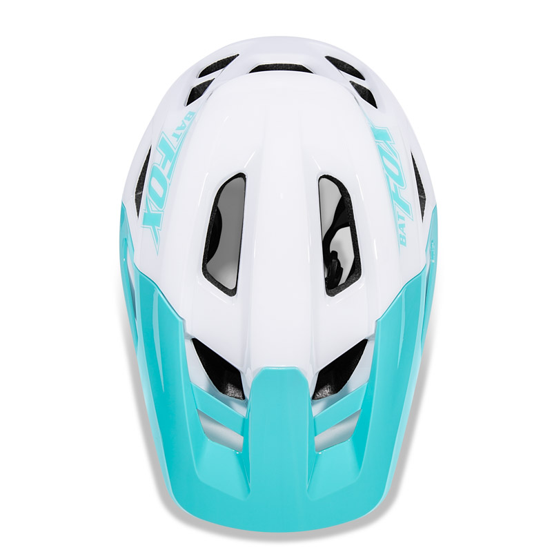 Two Tone Gradient Glossy Bike Helmet Adjustable Breathable Adult Cycling Safety Helmet