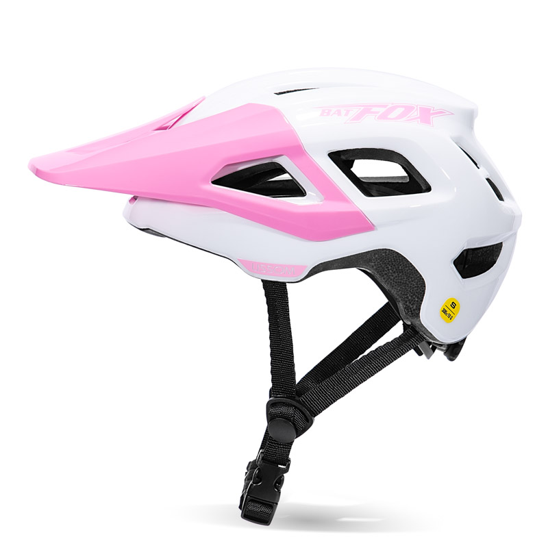 Two Tone Gradient Glossy Bike Helmet Adjustable Breathable Adult Cycling Safety Helmet